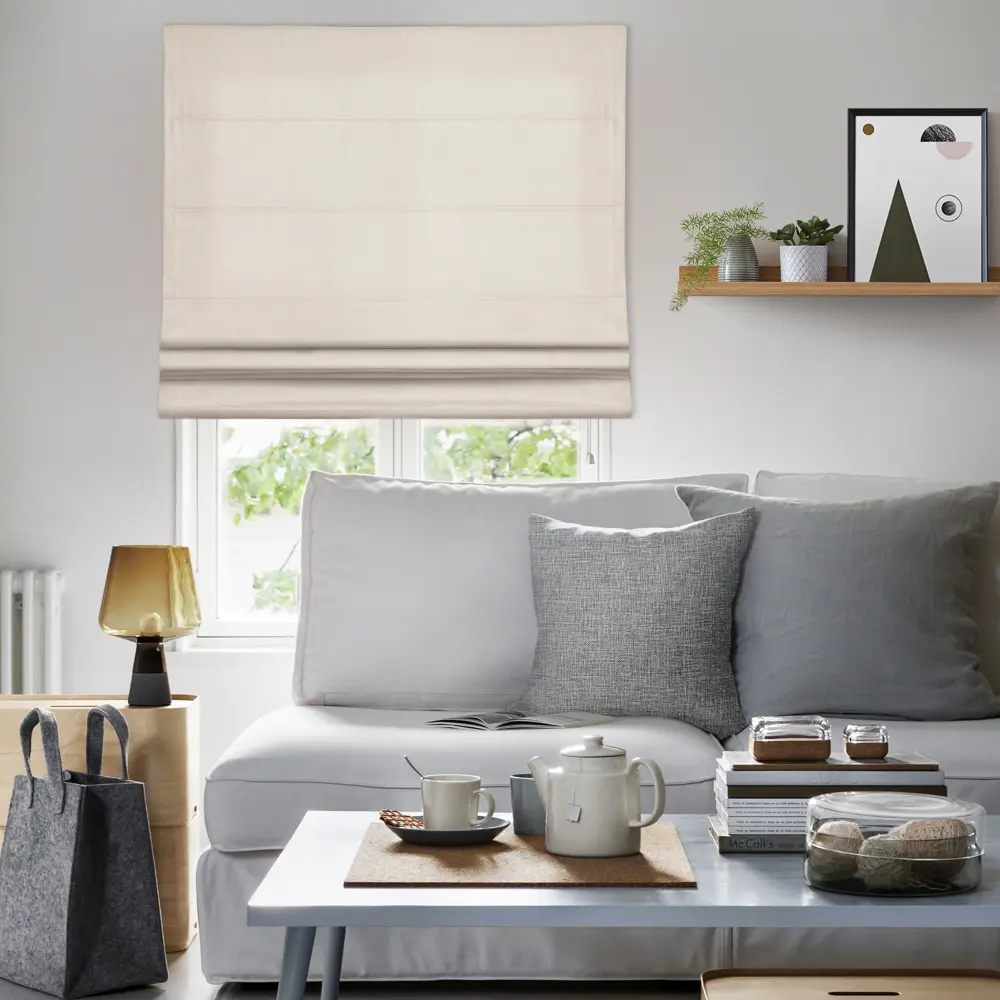 Римская штора Helena 160x190 см экрю ЭСКАР STLM-2080201 - Вид №4