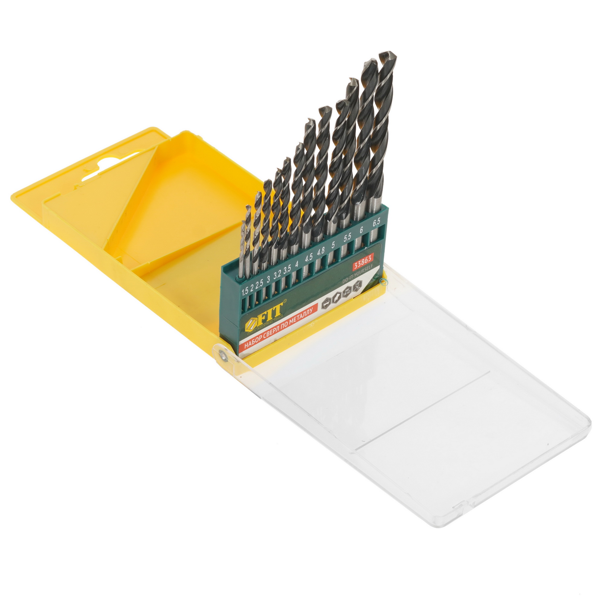 Набор сверл FIT 33863 9002741 STDN-0020336 - Вид №2