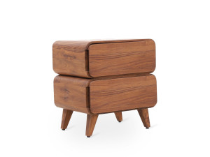 Тумбочка из тикового дерева с ящиками