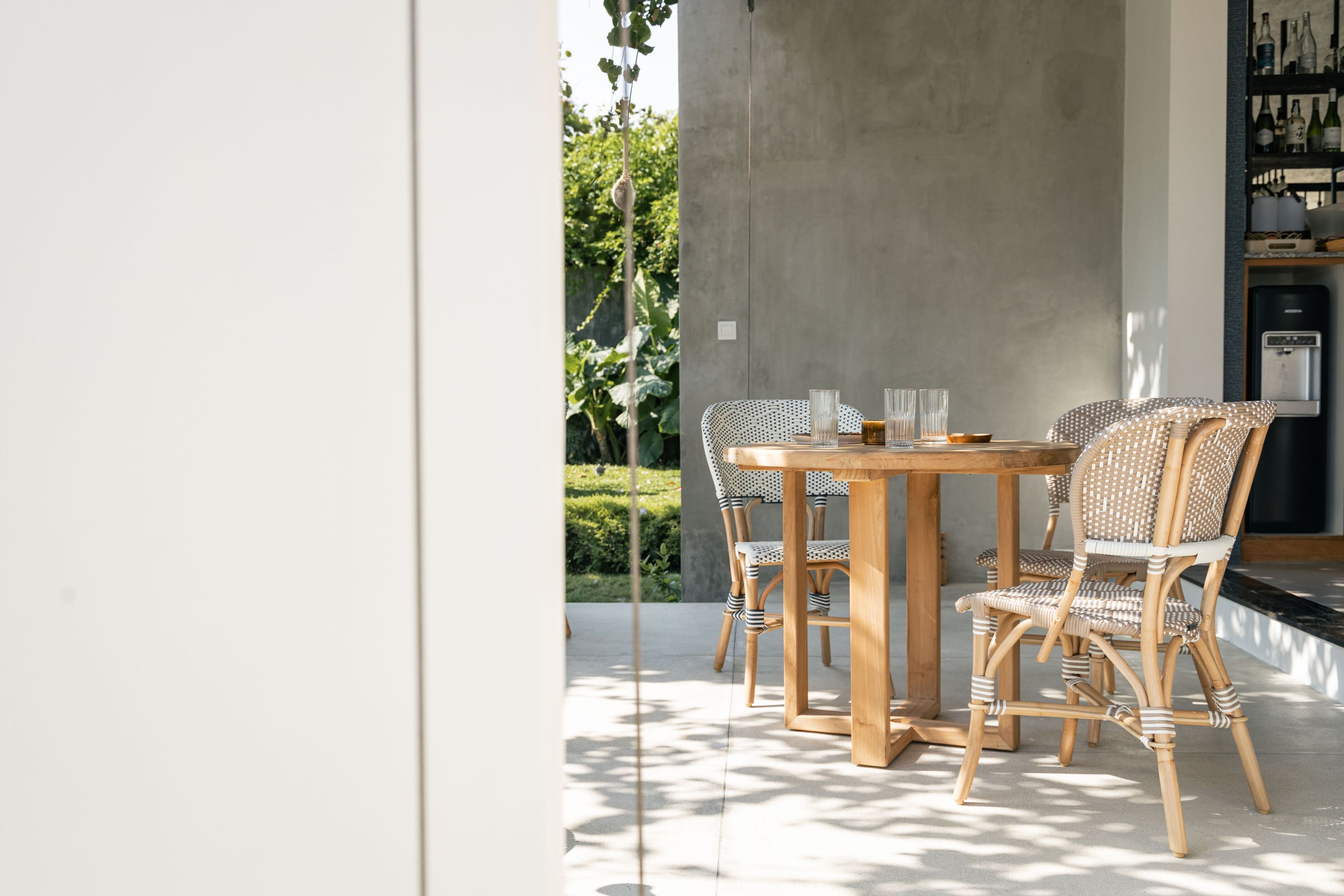 Ротанг сад стул с открытой спинкой cbdesign бистро ARCH-00150703 - Вид №12