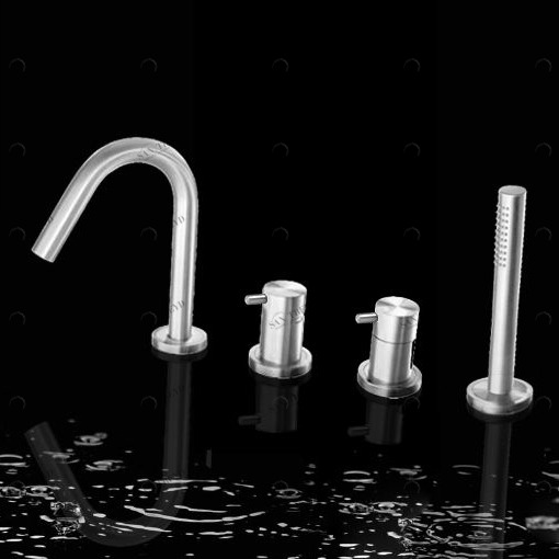 Смеситель набортный для ванны KITTXCV4T_IXL Geda Nextage Toox KITTXCV4TIXL