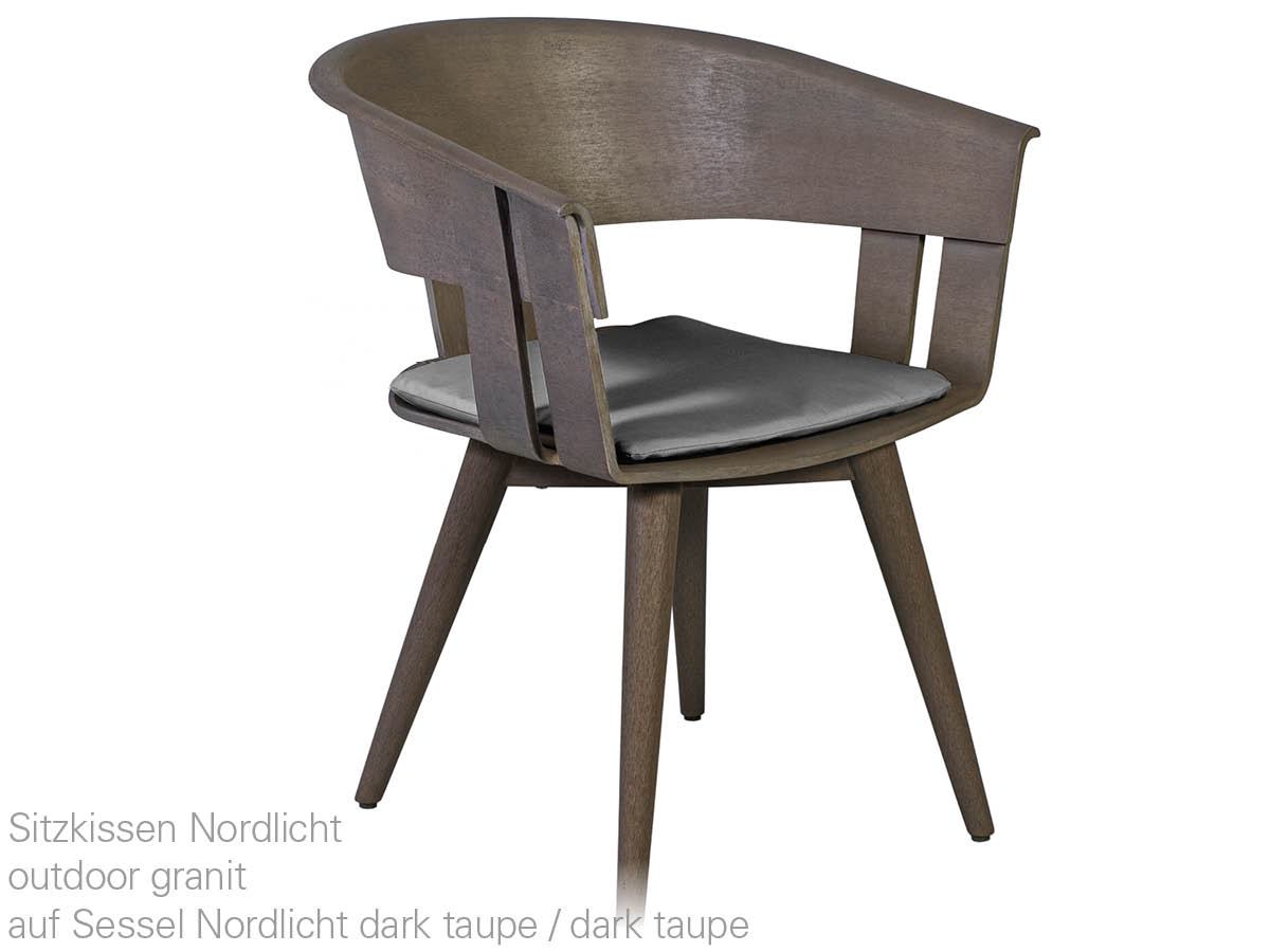 10.00.1541 Подушка кресла Nordlicht Outdoor granite Mbm  - Вид №3