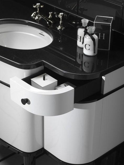 Devon&Devon Одинарная лакированная тумба под умывальник Deco Music sun-id-1508243 - Вид №5