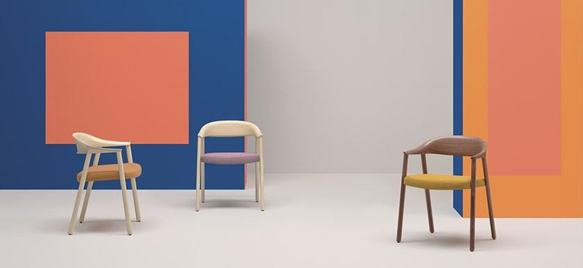 Pedrali Стул ясень с подлокотниками Héra 2865 Hera - Вид №6