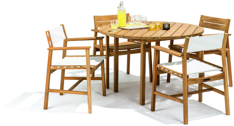 Skargaarden Круглый садовый стол из тика Djurö sun-id-1446905 - Вид №2