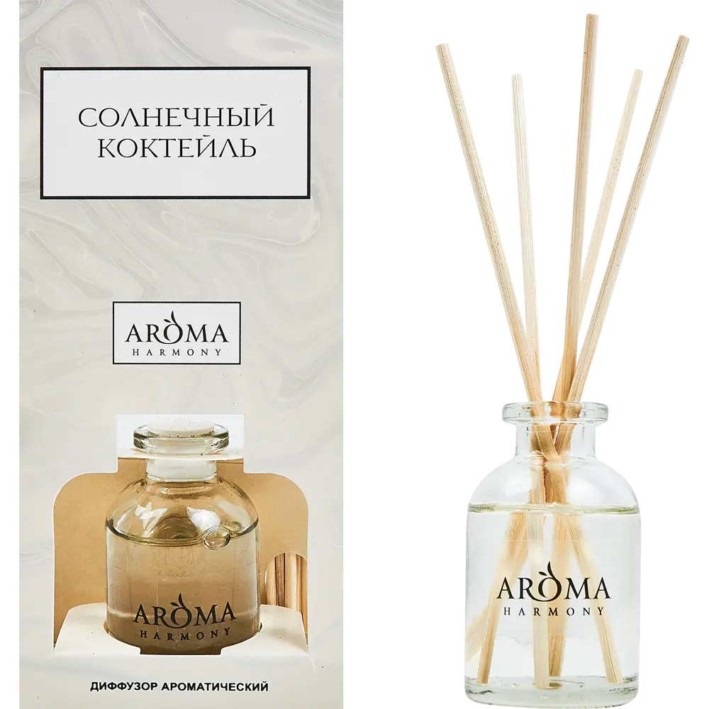 Ароматический диффузор Aroma Harmony Солнечный коктейль 30 мл STLM-2198723
