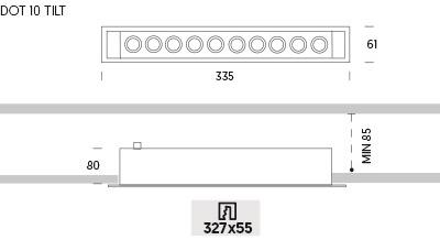 ONOK Lighting Регулируемый встраиваемый светодиодный светильник sun-id-1470076 - Вид №4