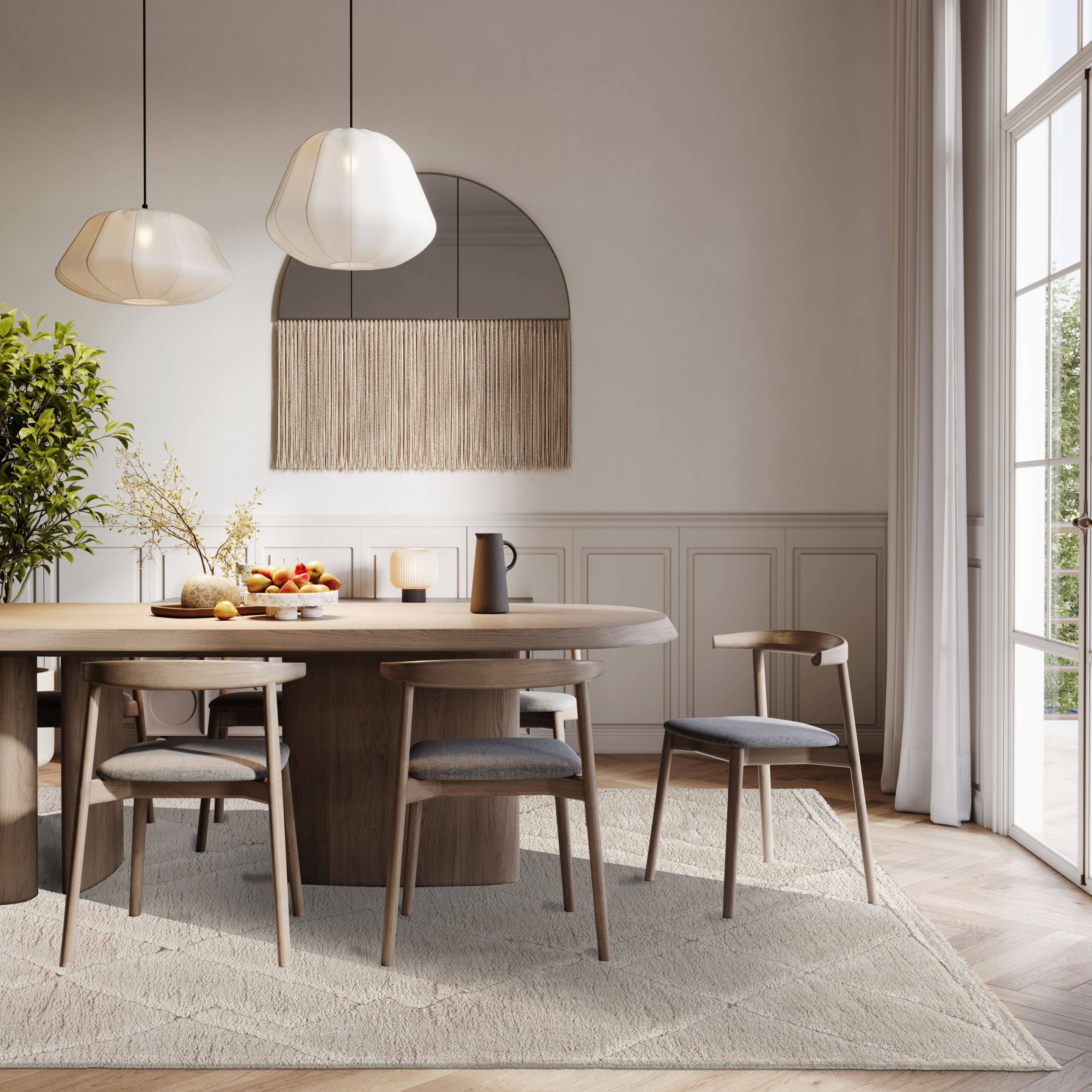 Сплошной цвет прямоугольный ковер Ademi Essential ARCH-00101290 - Вид №3