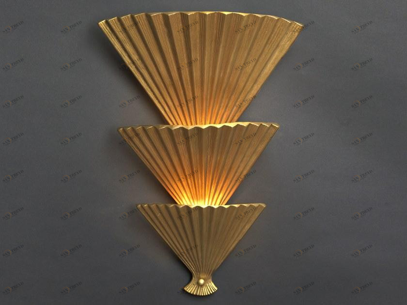 OFFICINACIANI Настенный светильник непрямого действия из латуни  Hl1079wa-3 