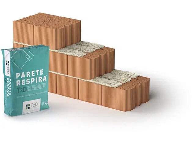 Кирпичная кладка T2D PARETE RESPIRA® 38 ARCH-00003429 - Вид №1