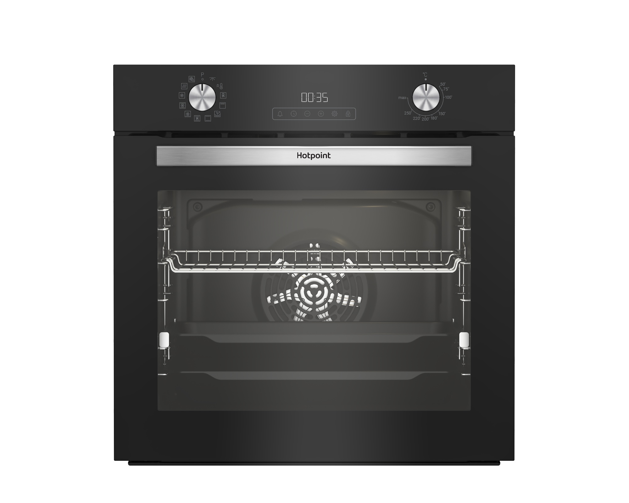 9241415 Электрический духовой шкаф Hotpoint HFE8 1231 JSH BLG черный STDN-0070279