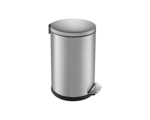 KIM421 Корзина для педалей TOP SILENT LUNA, объем 20 л, матовая сталь Merida