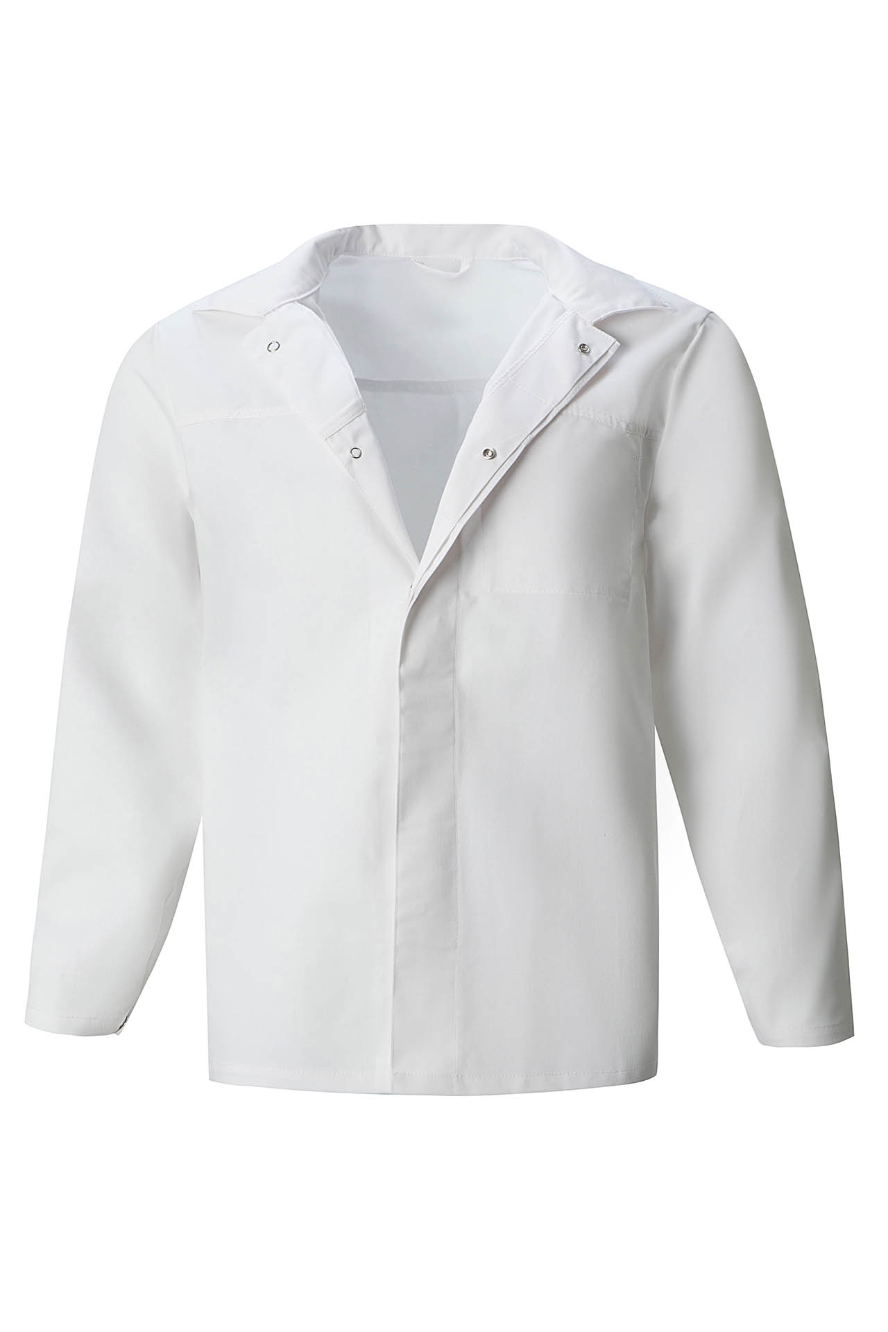 5041547 Куртка Эйч-Лайн мужская белая  Одежда для поваров  размер 64-66/182-188 Спецодежда  - Вид №2