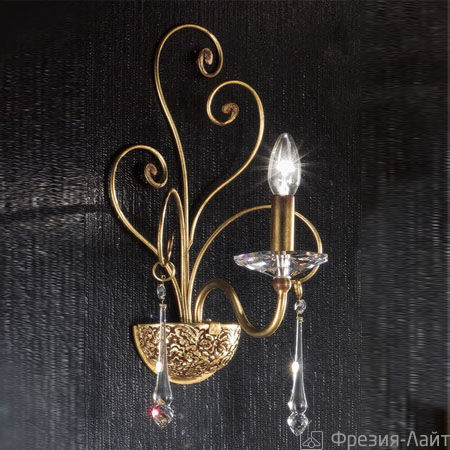 Masca 1828/A1 oro Damasco бра 73772