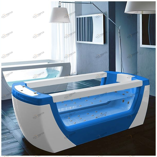 Ванна Gruppo treesse Vision ATC-V138Q-G голубая ATCV138QG