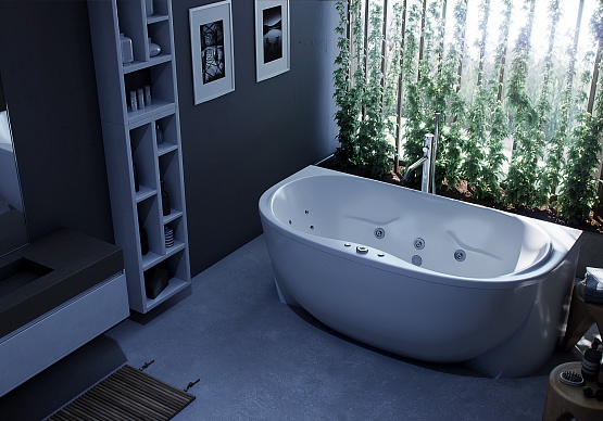 Мелисса 180х95 Акриловая ванна мелисса 180х95 от акватек Акватек Мелисса Santreyd  - Вид №3