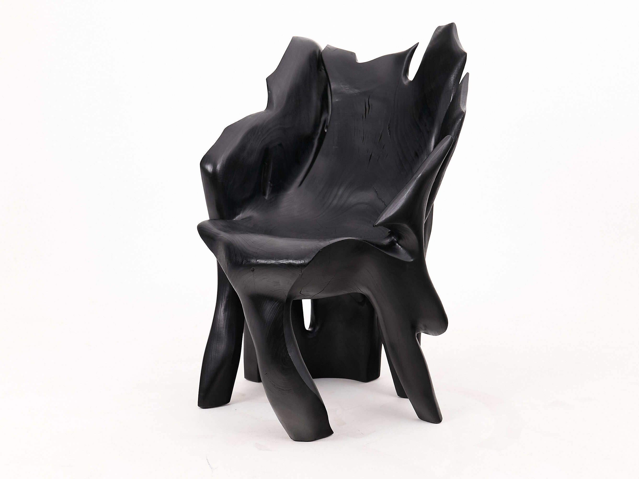 Дубовый стул Logniture SCULPTURAL ARMCHAIR ARCH-00026685