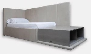 MORADA Полуторная односпальная кровать из нубука  Arrazzo bedtws