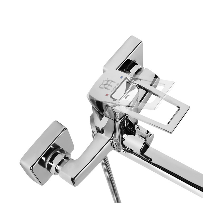 ATLSBLCM10 Смеситель для ванны с длинным изливом с керамическим дивертором Milardo Atlantic - Вид №2