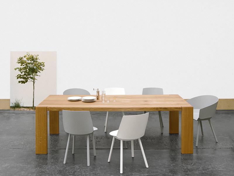 e15 Прямоугольный стол из массива дерева  Ta17  - Вид №2