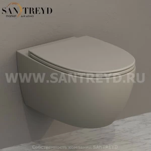 MDS03GH Подвесной унитаз настенный Белый Ceramica Globo 4ALL Италия