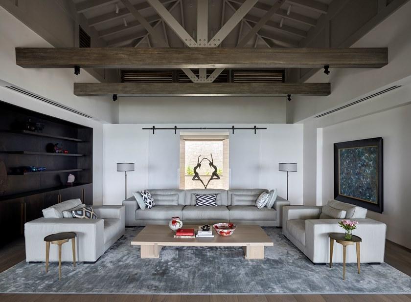 Piet Boon 3-х местный модульный диван из ткани Dieke living Pbc 06.42.00/01. - Вид №3