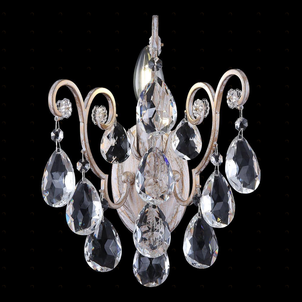 Бра настенное золотистое Freya Veronica FR1002WL-01WG FREYA СВЕЧА 00-3930024 Золото 