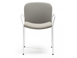 Мягкий тканевый стул с подлокотниками