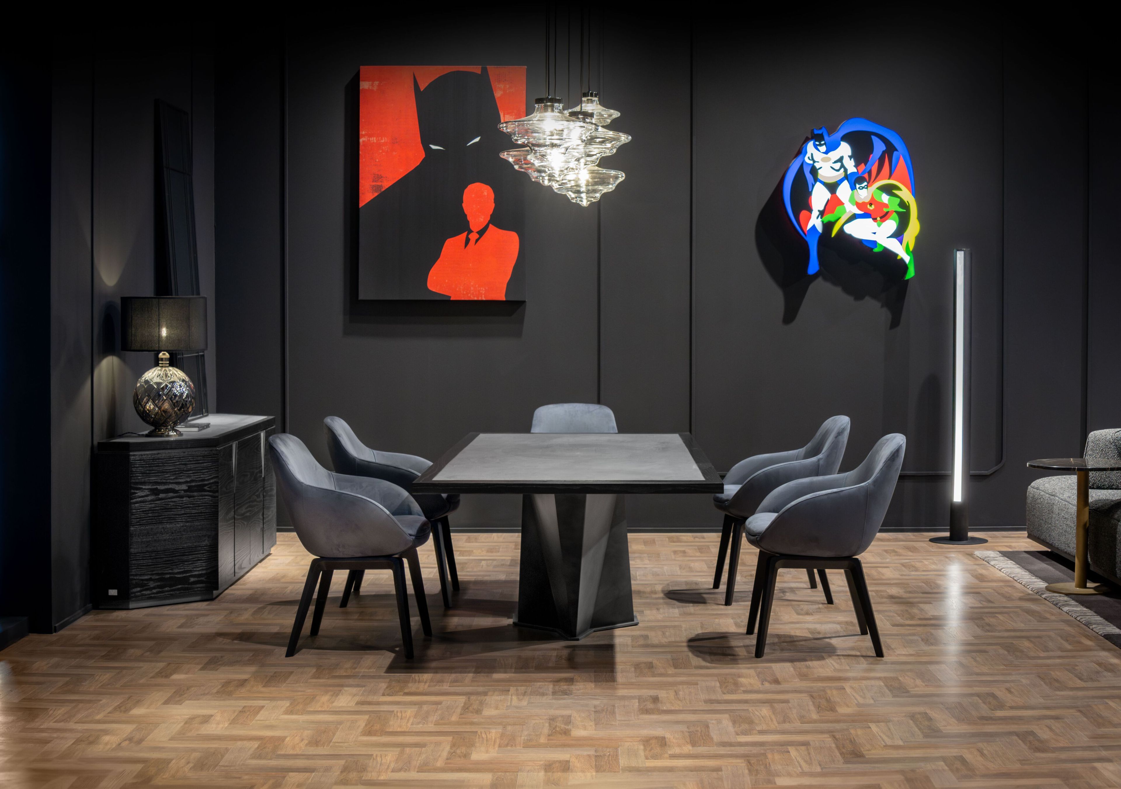 Настольная лампа ручной работы из выдувного кристалла Formitalia DIDI Collection ARCH-00125996 - Вид №3