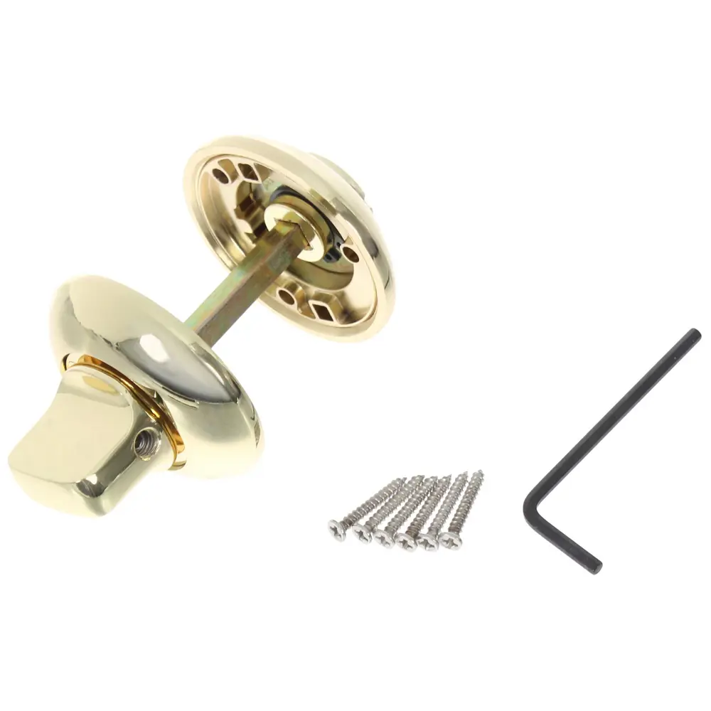 Фиксатор-вертушка для дверей Apecs «Premier» WC-0503-G, ЦАМ, цвет золото STLM-2032810 - Вид №1