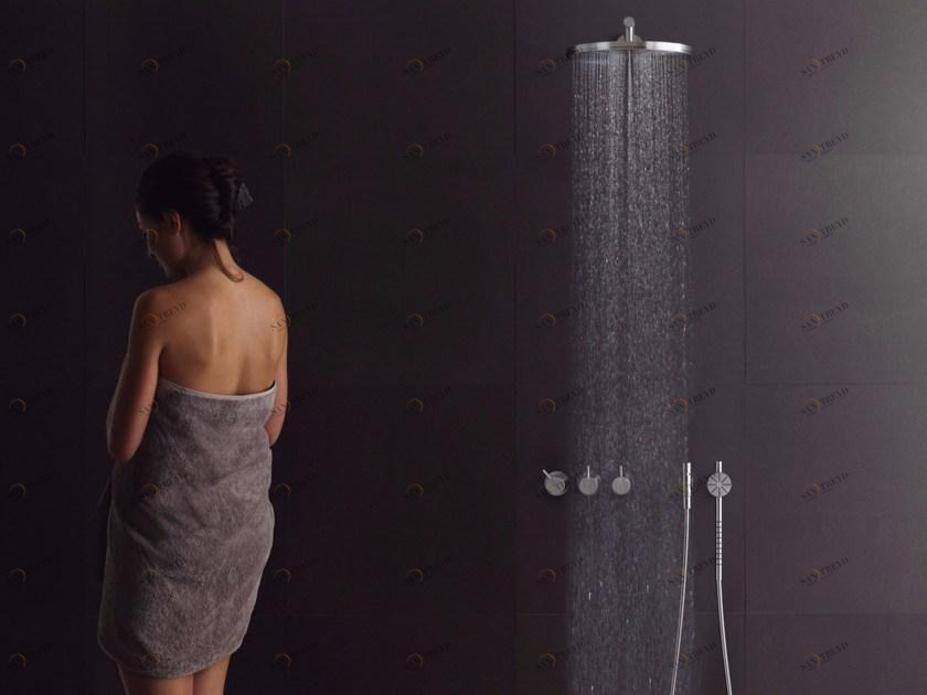 VOLA Смеситель для душа с ручным душем и насадкой для душа sun-id-1411051