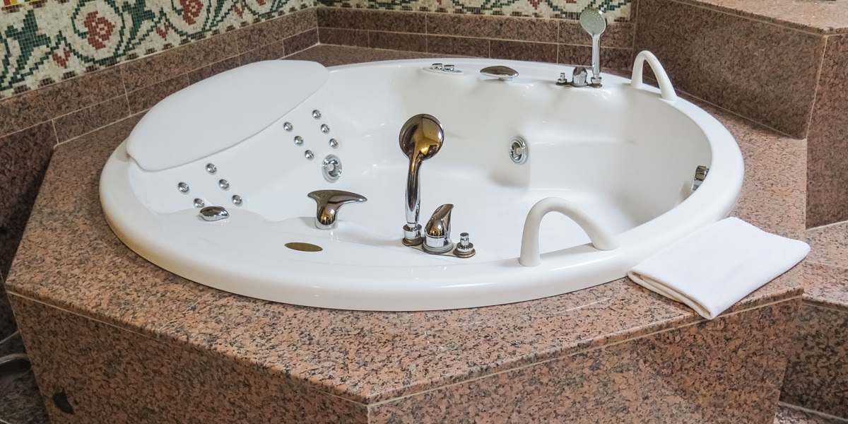 Ванна встроенная с гидромассажем "BASE" Gemini 9443-056 Jacuzzi 9443056 - Вид №2