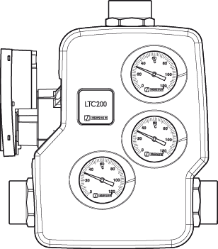5500 50 00 LTC261Ротационные клапаны » Esbe серии LTC200  - Вид №1