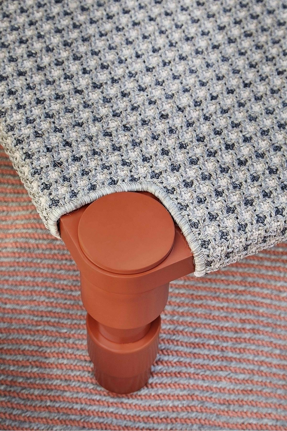 069908 Индийская кровать GL Gofre terracotta Double GAN Garden Layers - Вид №2