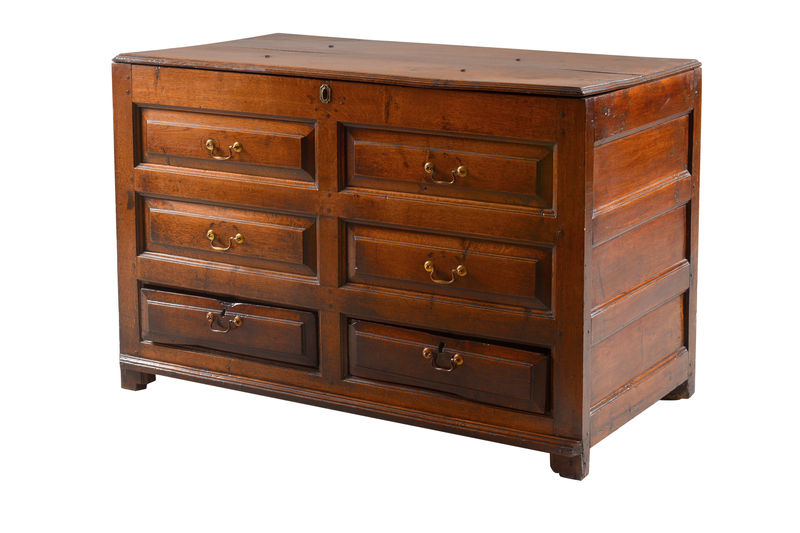 SOR27528 Дубовый сундук мула ijlbrown  - Вид №1