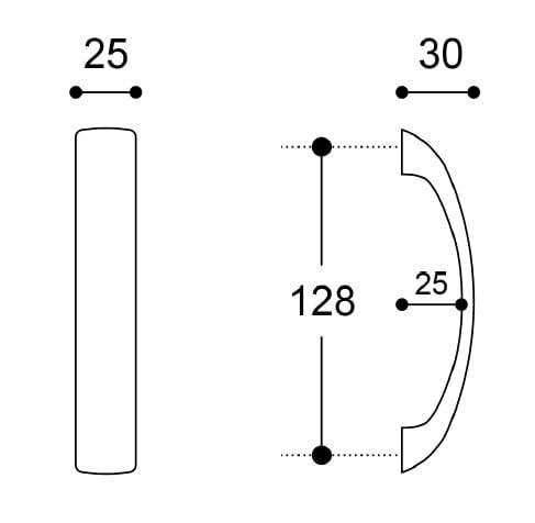 Britannium мост мебельная ручка GIARA ART DESIGN-BRONZE DUNE ARCH-00028989 - Вид №10