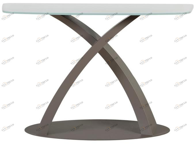 Tonin Casa Стеклянная консоль и стальная основа Eliseo sun-id-1514198