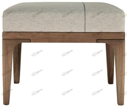 HC28 Cosmo Низкий табурет с тканевой обивкой Pianpian T19