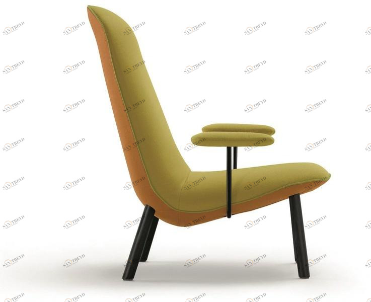 arflex Кресло из ткани с подлокотниками sun-id-1360440