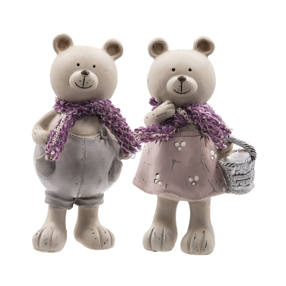 266251 Фигурка декоративная "Медведь" 10 х 8 х 16 см в ассортименте Santreyd 