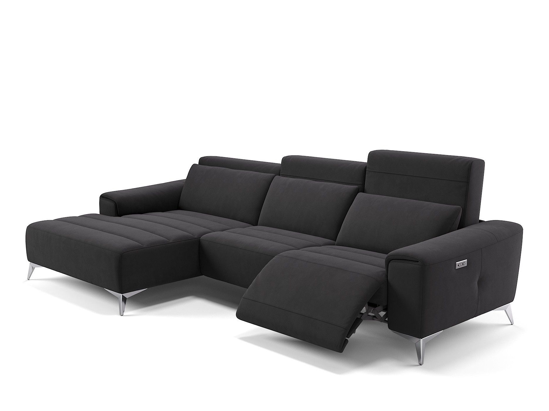 Тканевый диван с полуостровом Sofanella Bella ARCH-00074919