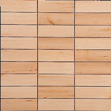 Мозаика и 3D панели из дерева Da Vinci Мозаика 9x3 Giovane 019 Ольха Селект (Гладкая) 324х324 мм 1301100019 - Вид №1