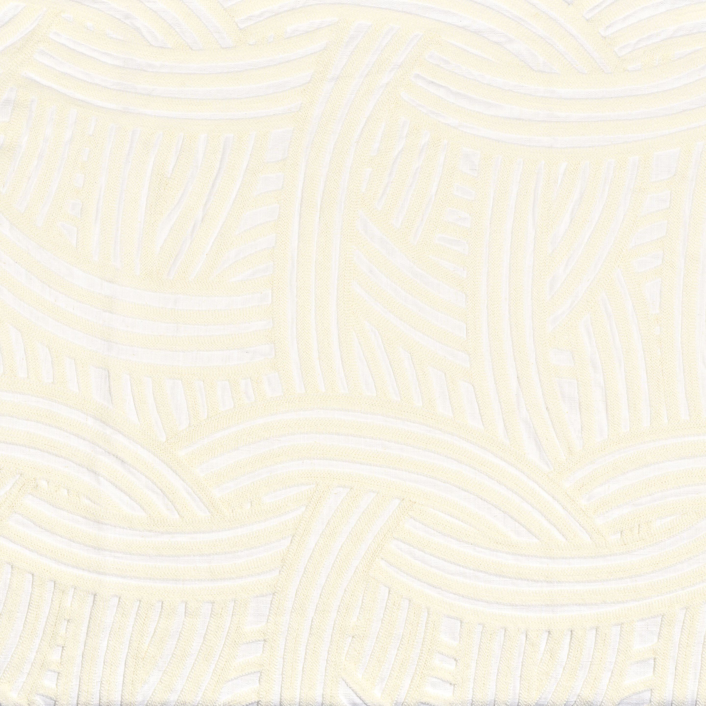 Вышитая ткань с графическим рисунком Casamance Valvidia ARCH-00047535 - Вид №7