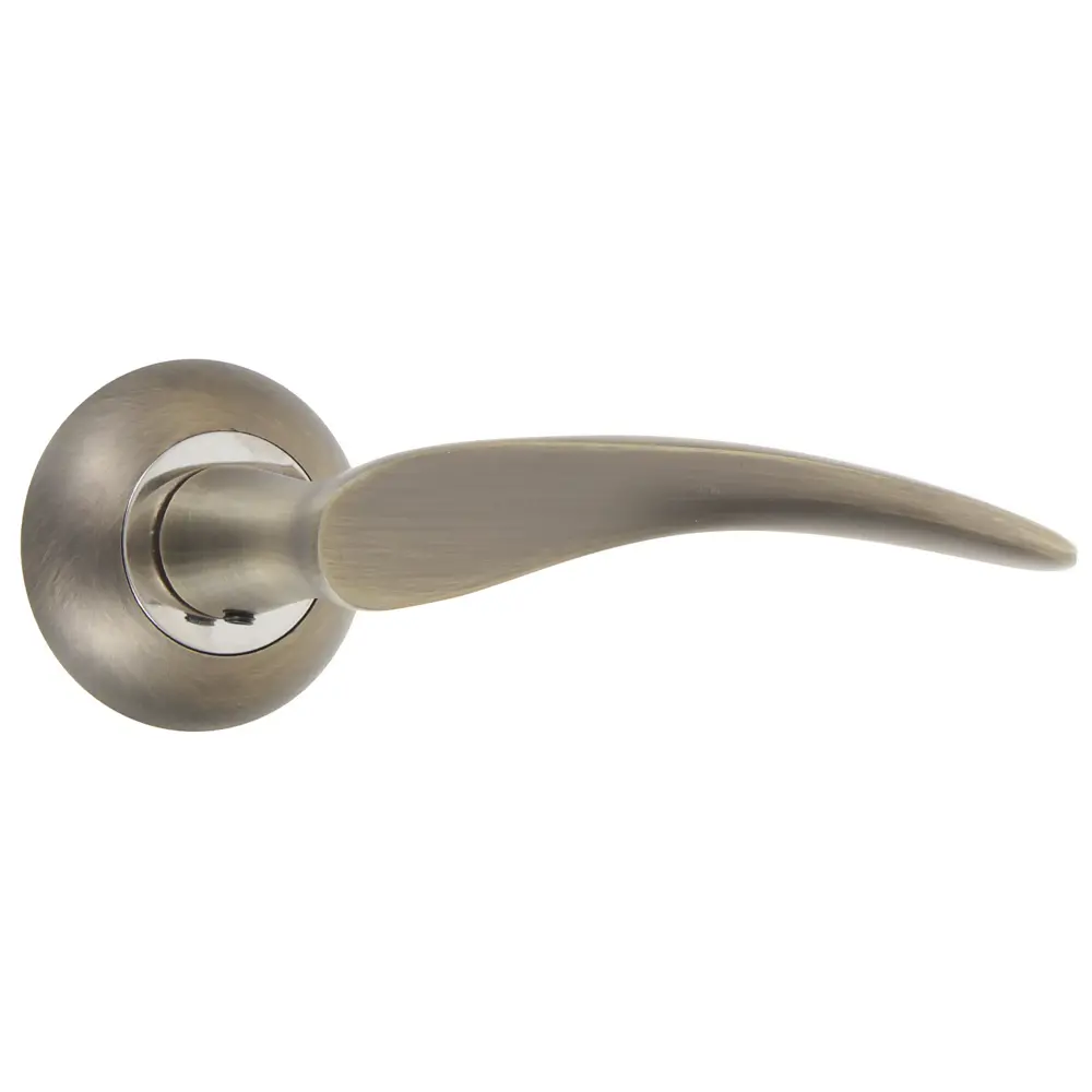 Ручка дверная на розетке Фабрика Замков A 105, цвет бронза STLM-2161839