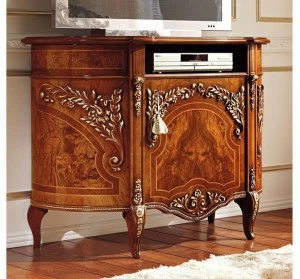 Barnini Oseo Низкая тумба под телевизор из фанерованной древесины Reggenza luxury X035