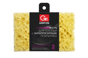 16098599 Губки для тефлоновой посуды 2 шт. Б0040093 Grifon