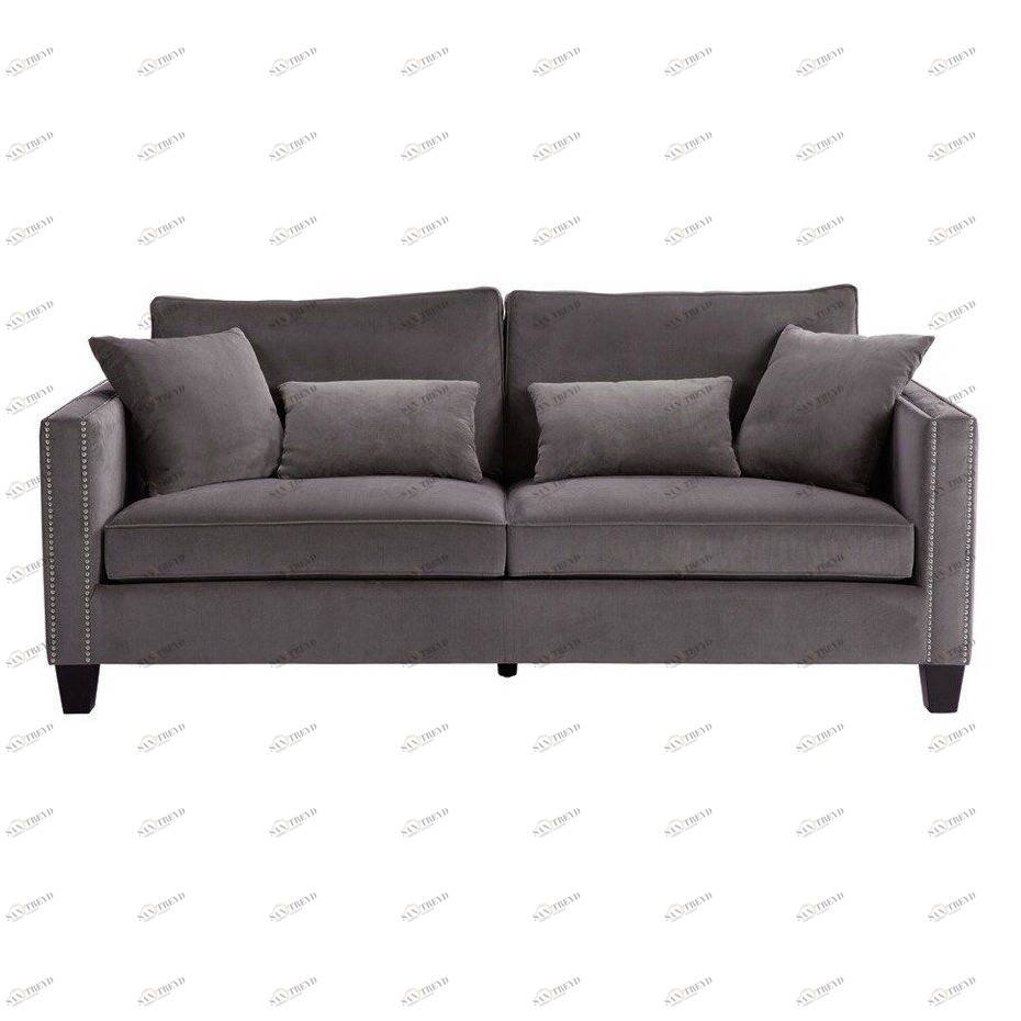 Диван Shah прямой серый ICON DESIGNE ДИЗАЙНЕРСКИЕ 178113 Серый 