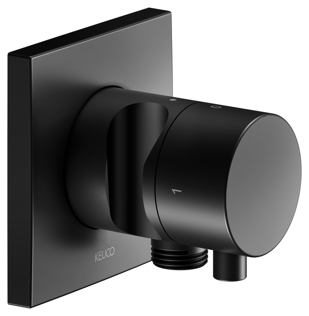 59557051202 Встраиваемый запорный вентиль с переключателем на 2 потребителя, выводом для шланга и держателем лейки DN 15 KEUCO IXMO - Вид №7