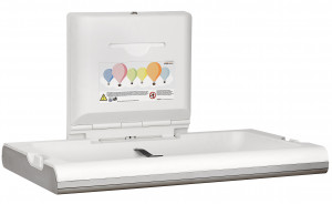 CP0016HCS Горизонтальное пеленальное кресло из полипропилена и сатинированной нержавеющей стали. mediclinics