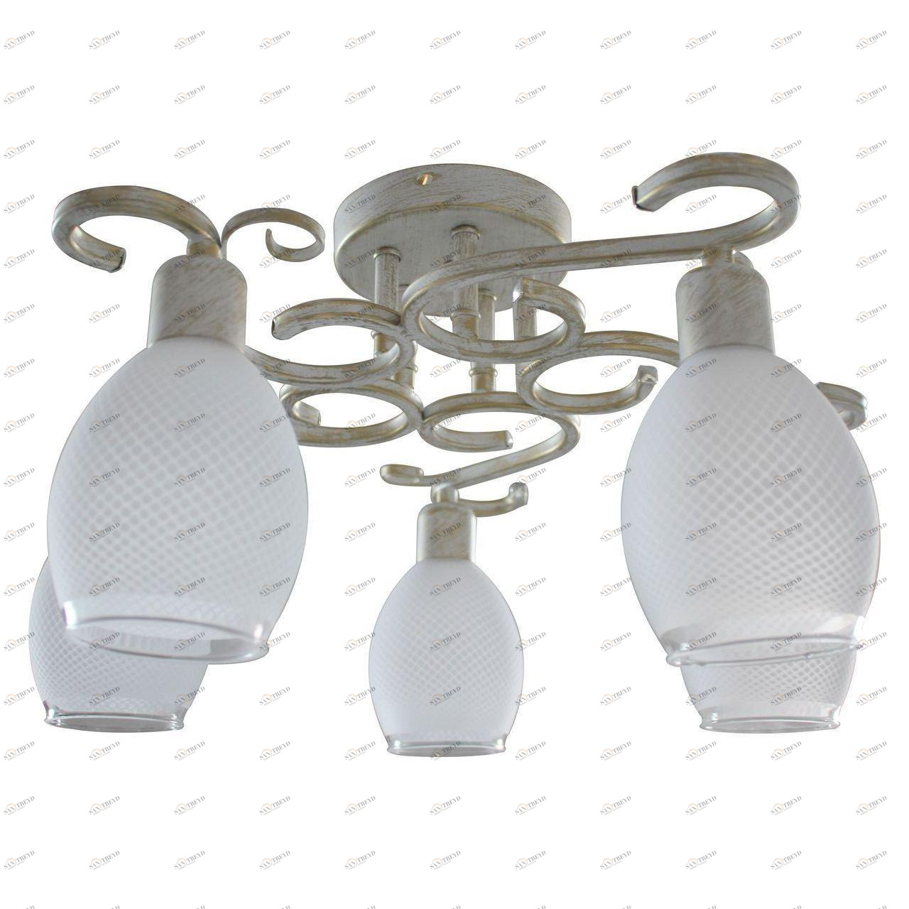 Потолочная люстра Toplight Loretta TL7360X-05WG TOPLIGHT LORETTA 183934 Белый 